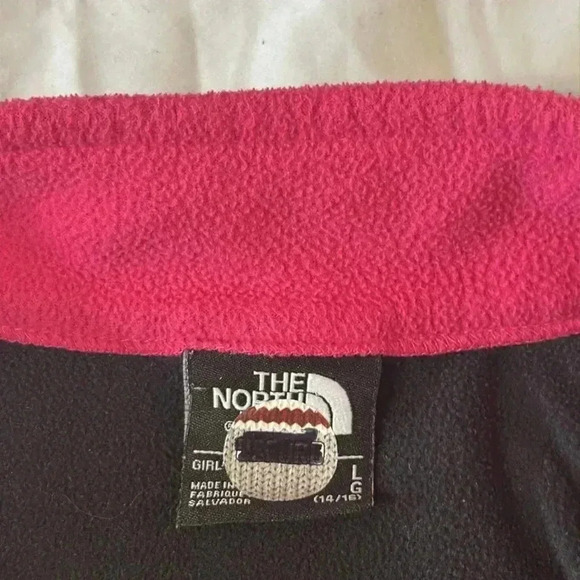 The North  Face - 1/4 zip pullover fleece jacket/sweater. Size L - Picture 3 of 5